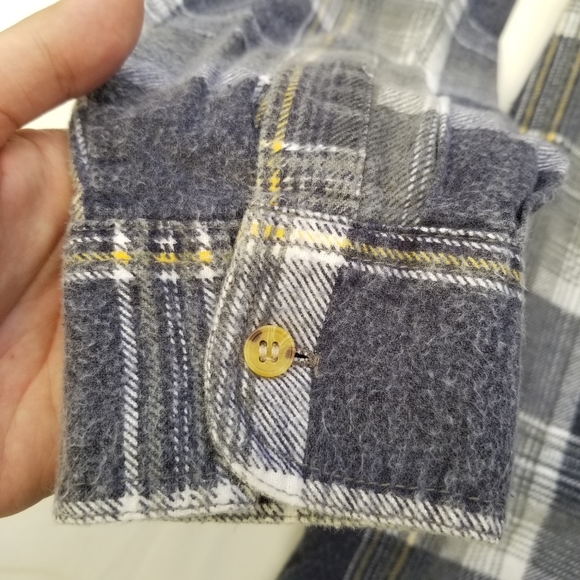 Men's Outback Rider Gray Flannel Size Large - Picture 8 of 10